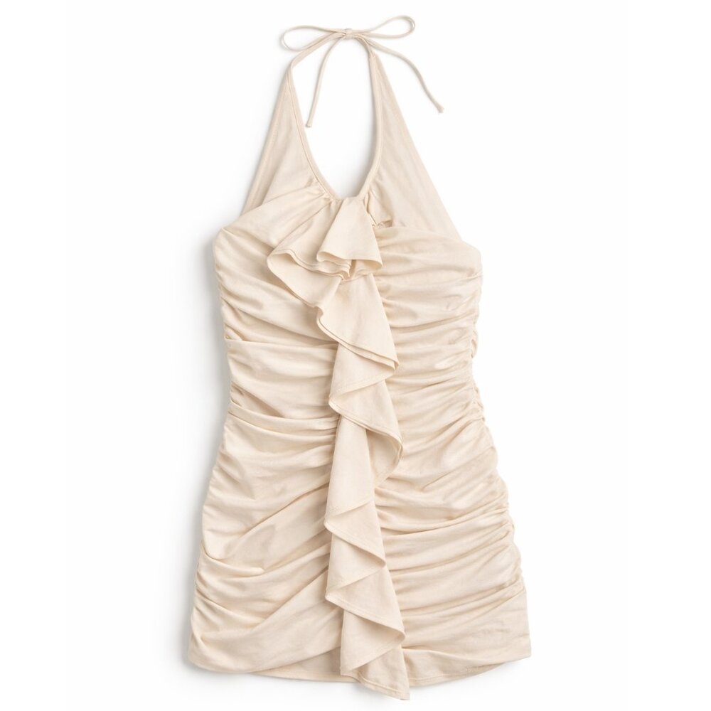 New, Rugby Ralph Lauren, Ruffle Halter Top/ Mini Dress - Picture 4 of 16